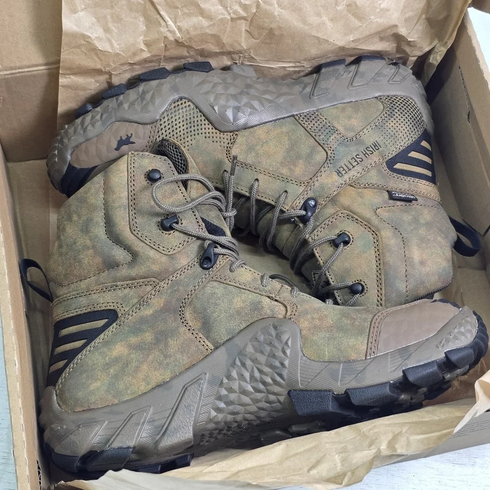 Irish Setter VaprTrek 2815 Red Wing Shoes Men's 10.5 D Camo Hunting Boots 8